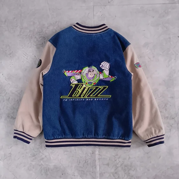 Disney Toy Story Buzz Lightyear Kids Denim Jacket - Picture 13 of 13